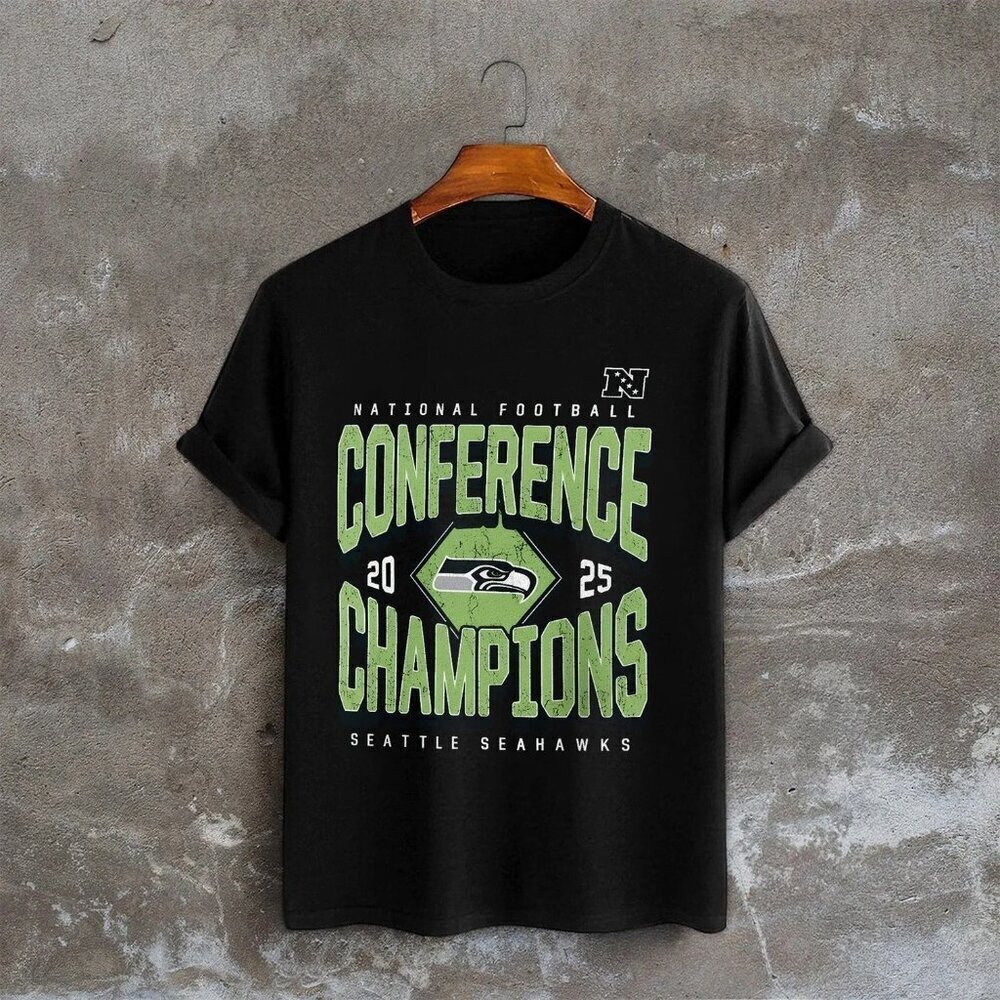Seattle Seahawks 2025 Conference Champions TShirt